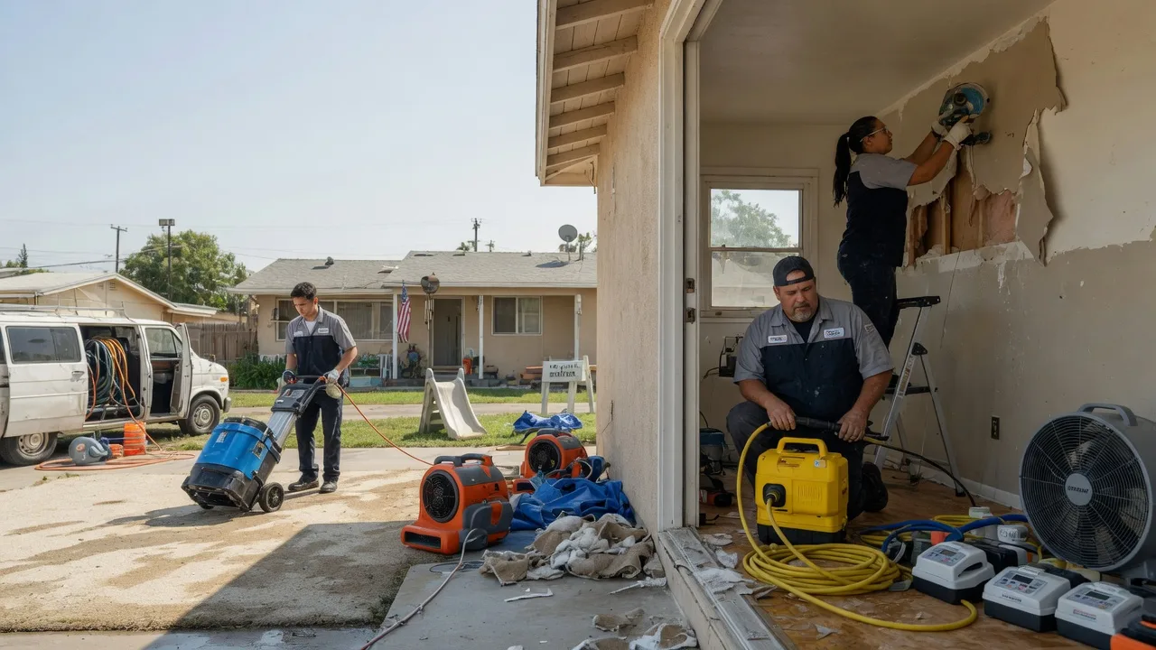 Water Damage Restoration in Fredericksburg, VA near me